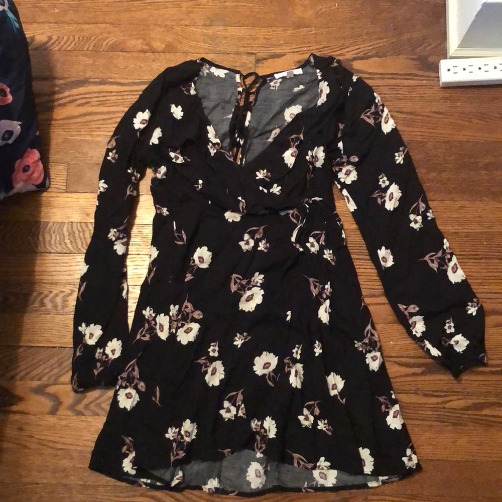 Flower patterned dress